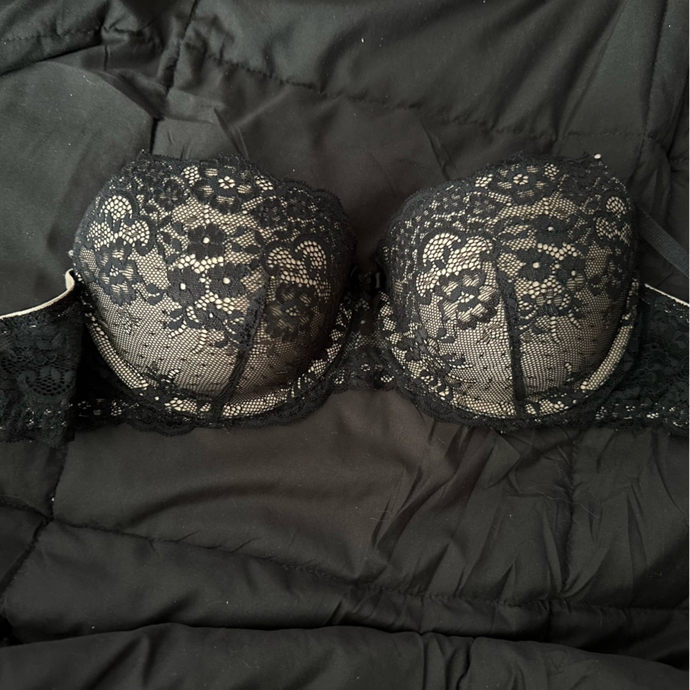Gilligan & O’Malley Black Lace Bra
